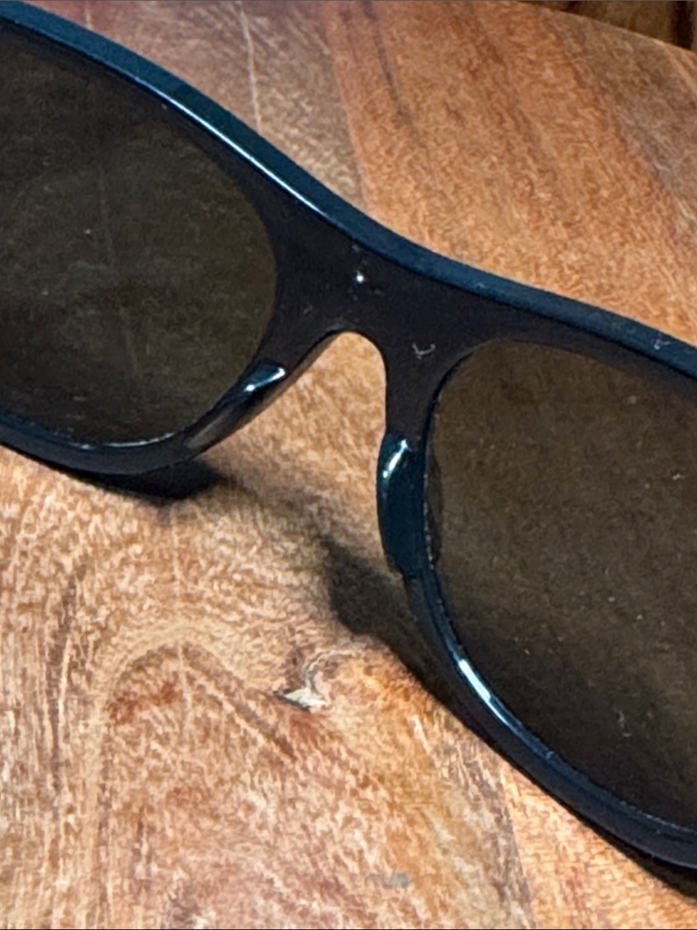Ray-Ban Black Frame Sunglasses with Dark Lenses - Picture 9 of 12